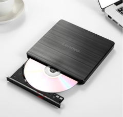 联想（Lenovo）8倍速 USB2.0 外置光驱 外置DVD刻录机 移动光驱 黑色