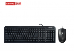 联想（lenovo）有线键盘鼠标套装 键盘 键鼠套装 办公鼠标键盘套装 KM4800S