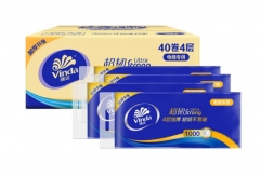 维达(Vinda) 无芯卷纸纸巾 超韧4层100g卫生纸巾*40卷 整箱销售（新旧交替发货）