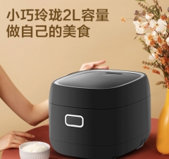 海尔（haier）电饭煲小2升迷你 2-4人家用智能24小时预约定时