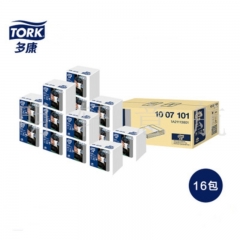 维达多康1007101三层折叠式擦拭纸100张/包16包/箱