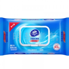 维达VW1028杀菌无刺激湿巾 80片/包 12包/箱