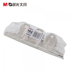 晨光 M＆G 山形票夹 ABS92638 102mm (银色) 3个/袋