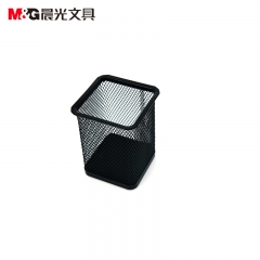 晨光 M＆G 金属笔筒 ABT98402 方形 (黑色)