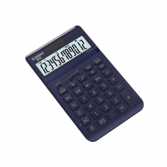 卡西欧（CASIO）JW-200SC-NY星钻蓝 时尚系列机身轻薄计算器