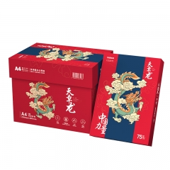 天章龙复印纸75g A4 5包/500页