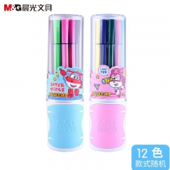 晨光 M＆G 超级飞侠可洗水彩笔12色 JCP95885