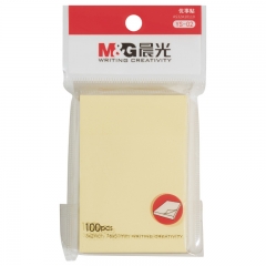 晨光 M＆G 优事贴自粘便条纸 YS-02 AS32A10110 100页/本