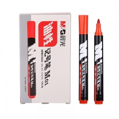 晨光 M＆G 油性记号笔 APMY2204 2.0mm (红色) 10支/盒