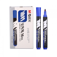 晨光 M＆G 油性记号笔 APMY2204 2.0mm (蓝色) 10支/盒