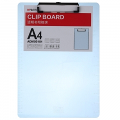 晨光 M＆G 透明写字板 ADM95181 A4 （透蓝色）