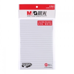 晨光 M＆G 横线便利贴 YS-108 A5 （白色）50页/本