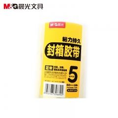 晨光 M＆G 普透封箱胶带 AJD97334 60mm*100y  5卷/筒