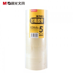 晨光 M＆G 普透封箱胶带 AJD97335 60mm*150y  5卷/筒