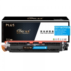 智通（ZT）CE311A/CF351A 粉盒 PLUS系列 兰色 1000页(A4,5%)