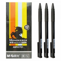 晨光 M＆G 圆珠笔 ABP41701 0.7mm （黑色） 40支/盒
