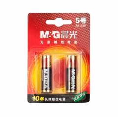 晨光 M＆G 碱性电池 ARC92554 5号  2节/卡