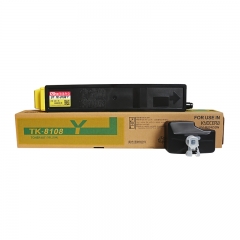 劲彩 TK-8108Y（带芯片） 粉盒 适用京瓷ECOSYS M8024cidn 黄色