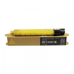 劲彩 MP C305CY（带芯片） 粉盒 适用理光 Aficio MP C305SP 黄色