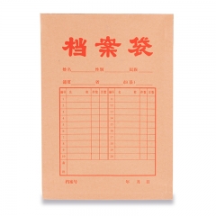 晨光A4牛皮纸档案袋APYRA60900