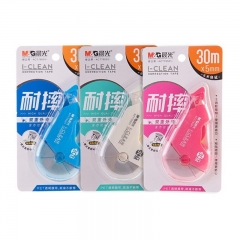 晨光I-CLEAN系列耐摔修正带ACT76501 白30m 颜色随机