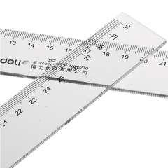 得力6230直尺30cm 20把/组