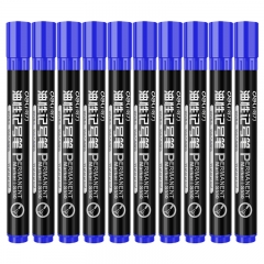 得力思达S550记号笔(蓝) 10支/盒