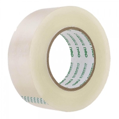 得力30208封箱胶带48mm*200y*50um(6卷/筒)(普透)