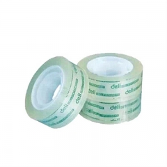 得力30063文具胶带18mm*18y*38um(8卷/筒)