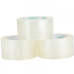 得力品正33195封箱胶带60mm*100m*50um(5卷/筒)(普透)