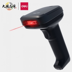 得力14952条码扫描器(黑)