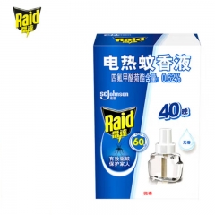 雷达 40晚 电蚊香液 替换装 1瓶装 无香型