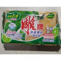 雕牌 深层去渍 净爽青柠透明皂 228g