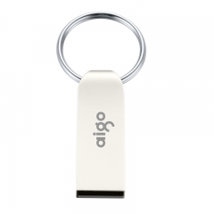 爱国者 32GB USB2.0 U盘 U268迷你款 银色 金属车载U盘