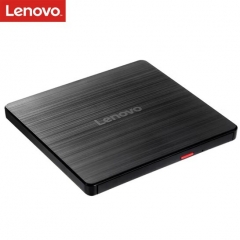 联想 8倍速 外置光驱 外置DVD刻录机 移动光驱 外接光驱 黑色(兼容Windows/苹果MAC双系统/GP70N)