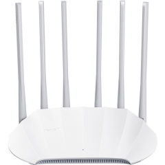 FAST/迅捷 千兆端口1900M双频无线路由器 宽带光纤1000M家用穿墙5G无线WiFi发射器 白色-FAC1901R千兆版 千兆端口版
