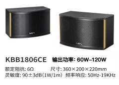 NRS专业教学会议室音箱设备壁挂式专业音箱KBB1806CE