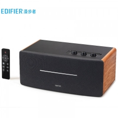 漫步者（EDIFIER）D12 2.0声道 一体式桌面立体声音响音箱 木质多媒体音响 电脑音箱 蓝牙音箱