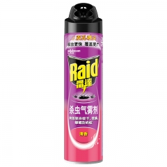 雷达(Raid) 杀虫剂喷雾 600ml 清香型 杀蟑喷雾 杀虫气雾剂 杀蟑螂药 灭蟑螂