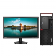 台式计算机 联想/LENOVO M720T 酷睿 I5-9500 8GB 1TB 256GB 独立显卡 2G DOS 23.8英寸
