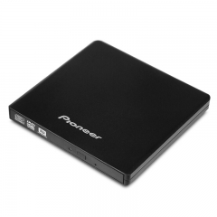 先锋(Pioneer) 8倍速 USB2.0外置光驱 支持DVD/CD读写 DVD刻录机 移动光驱 黑色/DVR-XU01C
