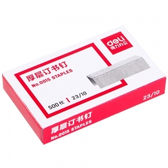 得力（deli） 订书钉加厚 厚层订书针 单盒 23/10 (50页订书针) 0015