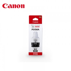 佳能（Canon)原装GI-80PGBK黑色墨水适用G6080/G7080/GM4080/G5080/GM2080打印机墨盒