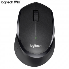 罗技（Logitech）M330 轻音鼠标 无线鼠标 办公鼠标 右手鼠标 带无线微型接收器