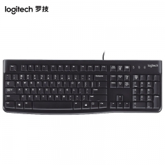 罗技（Logitech） 全尺寸 商务办公键盘 家用台式机 笔记本 电脑键盘 带数字键盘区 K120（有线 U口）