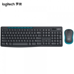 罗技（Logitech） 无线键鼠套装 家用办公无线鼠标无线键盘套装 MK275