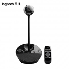 罗技（Logitech） BCC950 高清商务视频会议摄像头 台式电脑笔记本直播摄像头带麦克风网课 黑色
