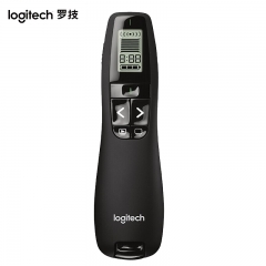 罗技（Logitech）R800 无线演示器 投影仪遥控笔 演示笔（激光笔）教育培训办公演示专业版 黑色