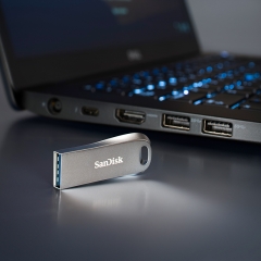 闪迪(SanDisk) 128GB USB3.1 U盘CZ74 读速150MB/s 全金属高品质u盘 安全加密 学习办公商务优盘 大容量