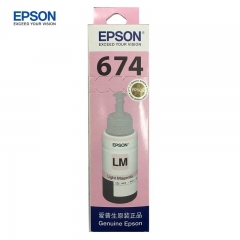 爱普生（EPSON） T6746淡红色原装墨水